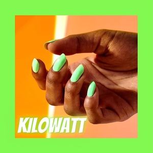 Color Street Kilowatt Neon Green Dry Polish Bonus